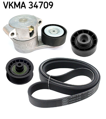 Kit Cinghie Poly-V - VKMA 34709 SKF